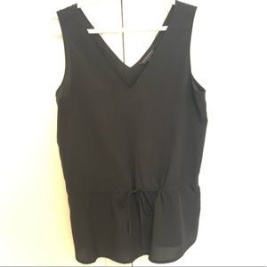 Black Sleeveless Banana Republic Blouse
